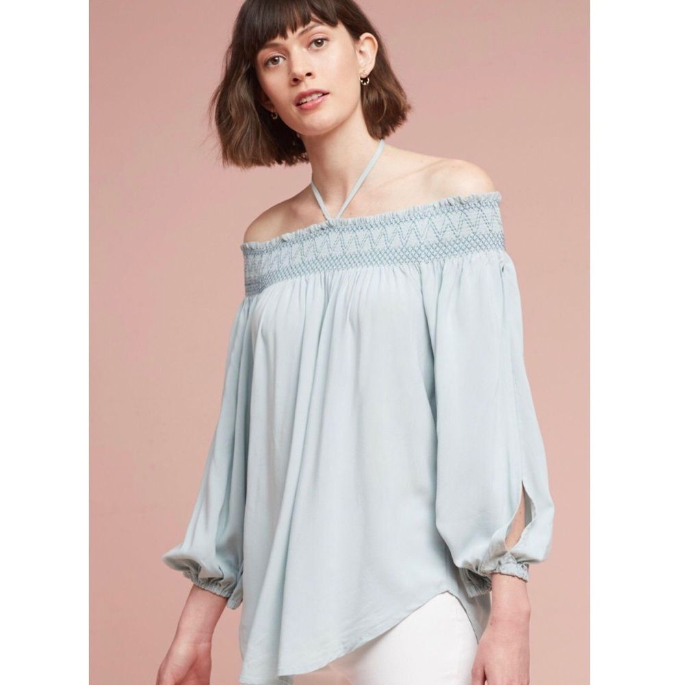 Anthropologie Rosario Off the Shoulder Blouse  S